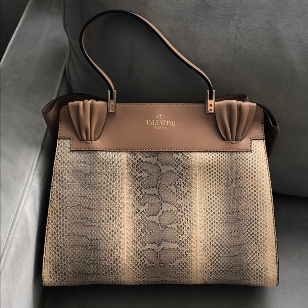 Valentino Aphrodite Python Bag - image 3